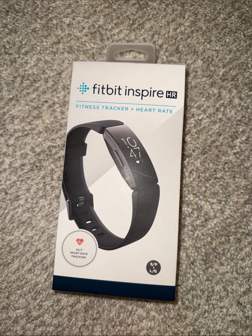 New In Box Fitbit Inspire HR Fitness Tracker - Black